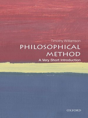 Philosophical Method - ebook